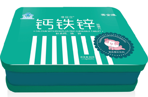 赛金维钙铁锌咀嚼片