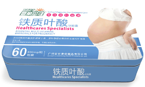 婴童贝健铁质叶酸软胶囊