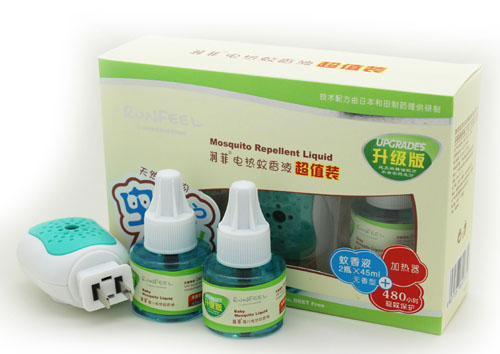 润菲电热蚊香液特惠装（无香型）