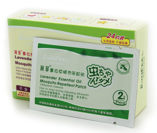 润菲薰衣草精油驱蚊贴