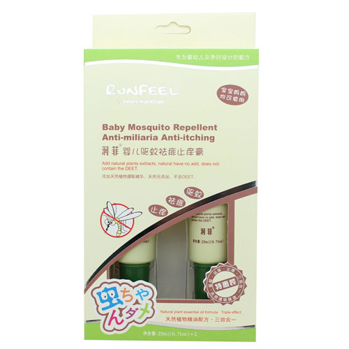 润菲婴儿驱蚊祛痱止痒香膏