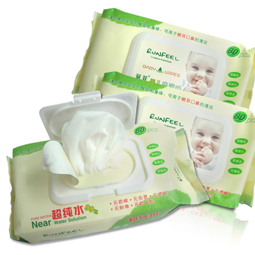 润菲婴儿柔湿巾80片装