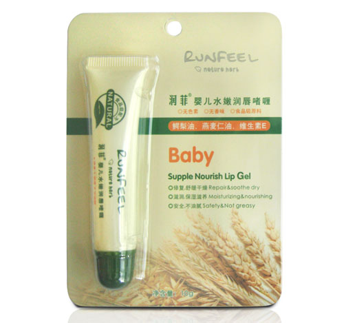 润菲婴儿水嫩润唇啫喱