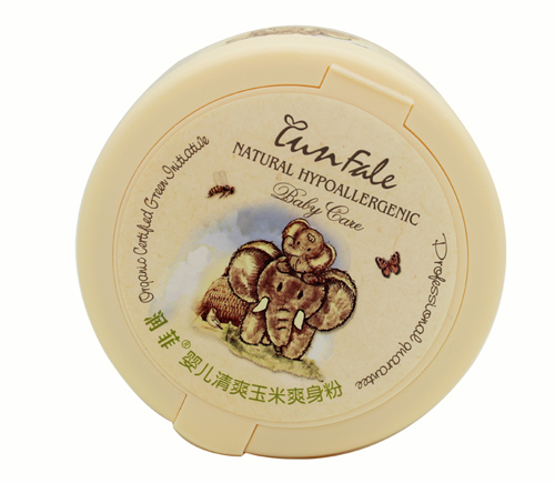 润菲婴儿清爽玉米爽身粉