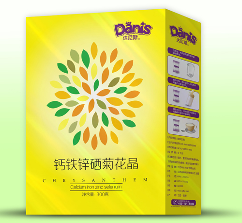 达尼斯钙铁锌硒菊花晶盒装