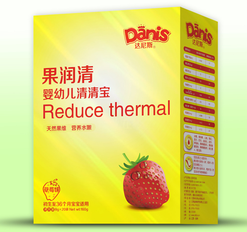 达尼斯果润清草莓味盒装