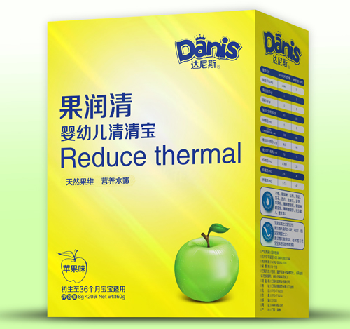 达尼斯果润清苹果味盒装