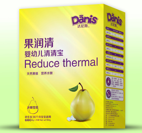 达尼斯果润清雪梨味盒装