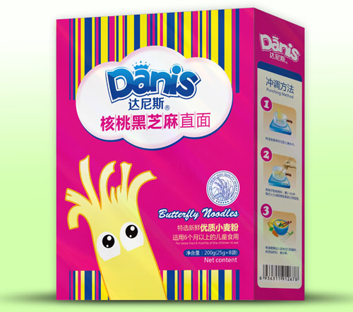 达尼斯核桃黑芝麻直面