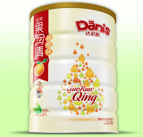 达尼斯金装果润清香橙味