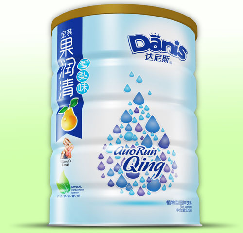 达尼斯金装果润清雪梨味