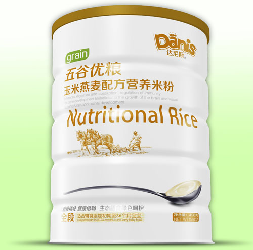 达尼斯五谷优粮玉米燕麦米粉
