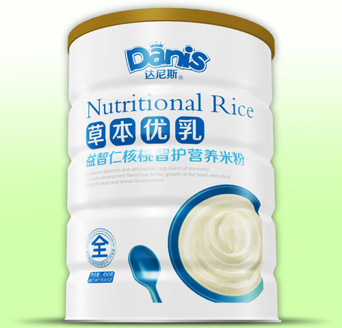 达尼斯草本优乳益智仁核桃智护米粉
