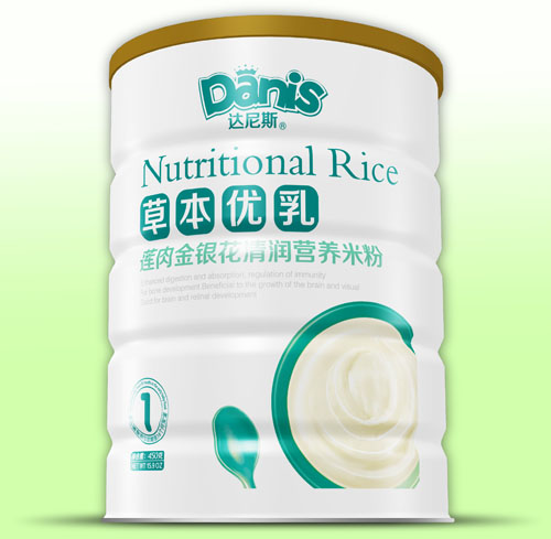 达尼斯草本优乳莲肉金银花清润米粉听装1段