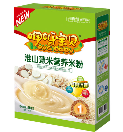 咿呀宝贝淮山薏米营养米粉