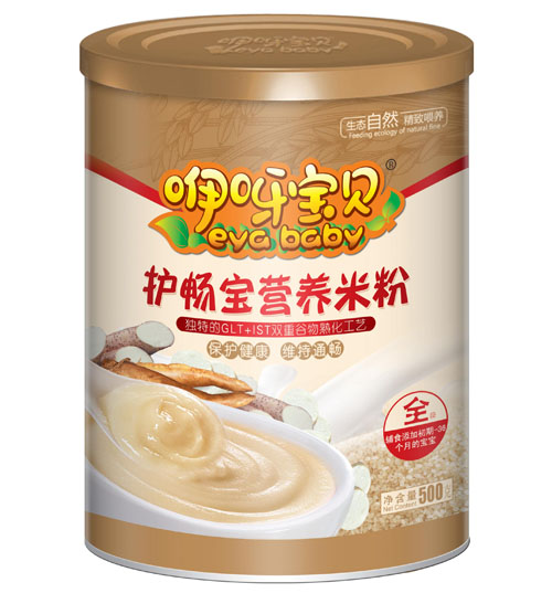 咿呀宝贝护肠宝营养米粉听装