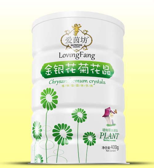 爱茵坊金银花菊花晶铁听