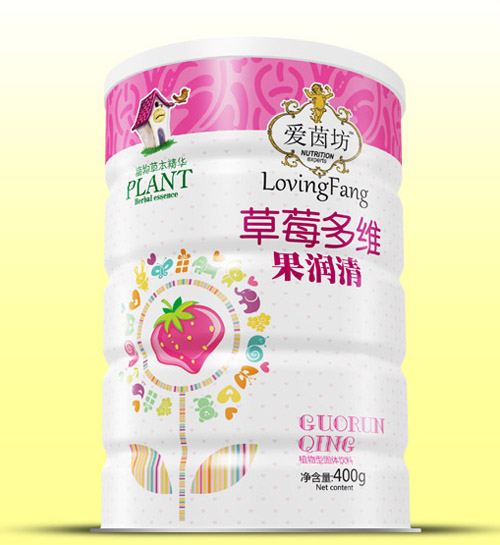 爱茵坊草莓多维果润清铁听