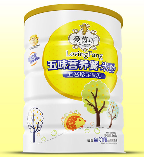 爱茵坊五谷珍宝五味营养餐米粉铁听