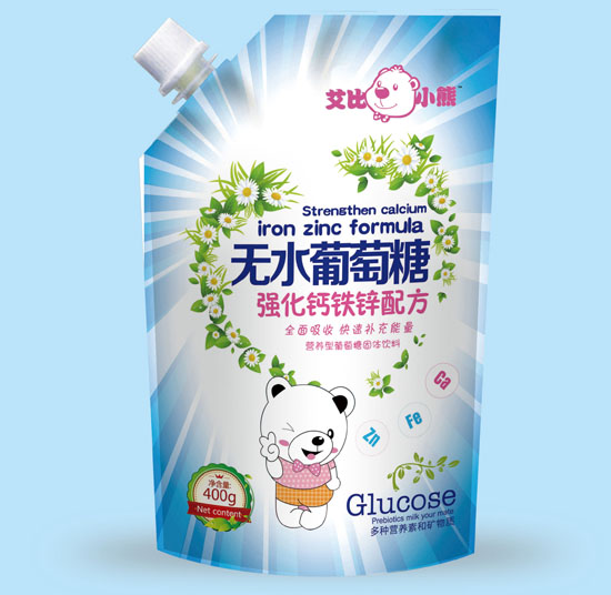 艾比小熊强化钙铁锌配方无水葡萄糖