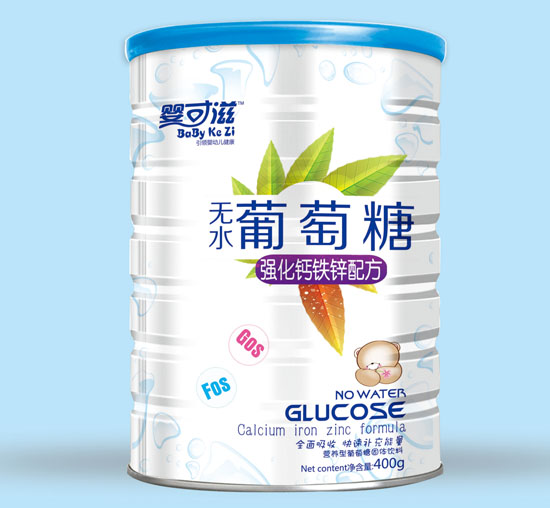 婴可滋强化钙铁锌无水葡萄糖听装