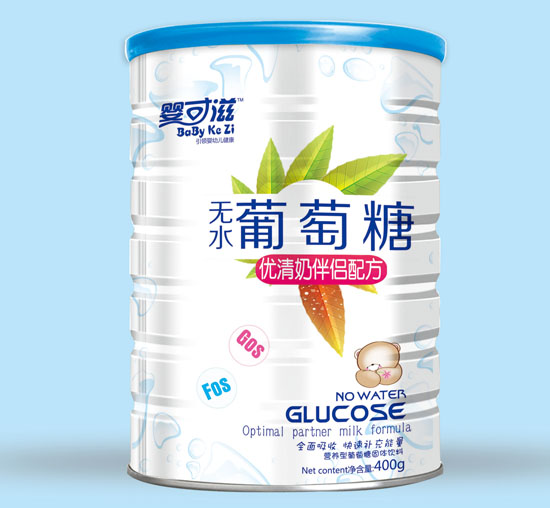 婴可滋优清奶伴侣无水葡萄糖听装