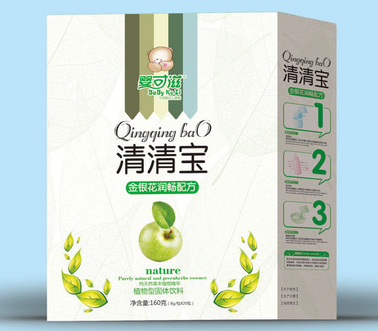 婴可滋金银花润肠清清宝盒装
