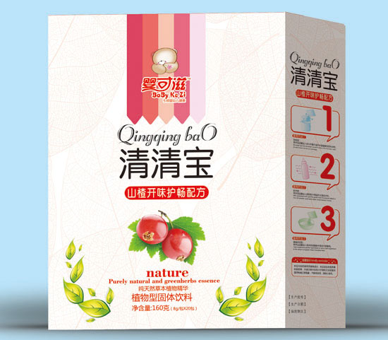 婴可滋山楂开味优畅清清宝盒装