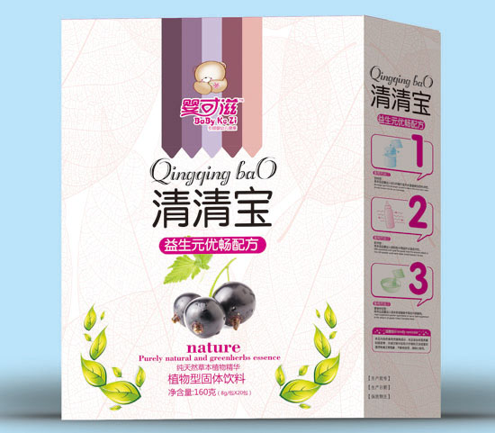 婴可滋益生元优畅清清宝盒装