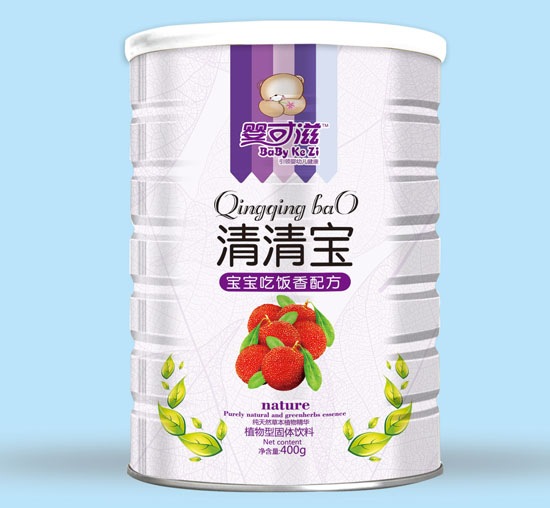 婴可滋宝宝吃饭香优畅清清宝听装
