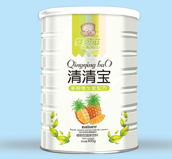 婴可滋多种维生素清清宝听装