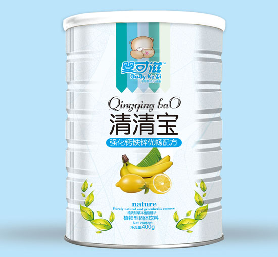 婴可滋强化钙铁锌优畅清清宝听装