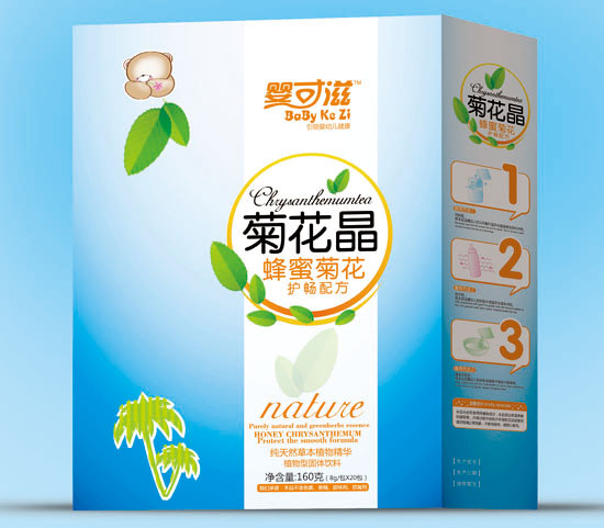 婴可滋蜂蜜菊花护畅菊花晶盒装