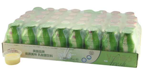 界界乐原味乳酸菌饮料40瓶装