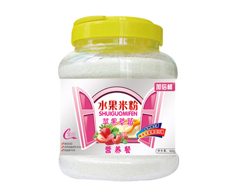 加倍棒苹果草莓水果米粉