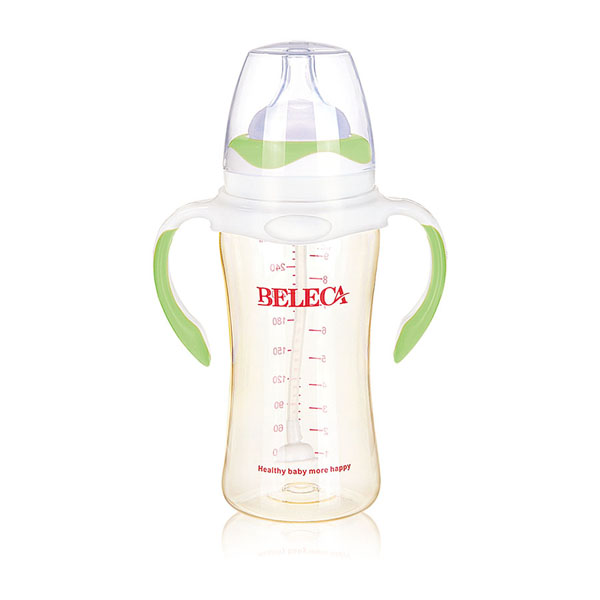 贝乐嘉双柄弧形奶瓶270ml