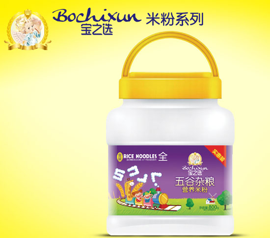 宝之选五谷杂粮营养米粉800g桶装