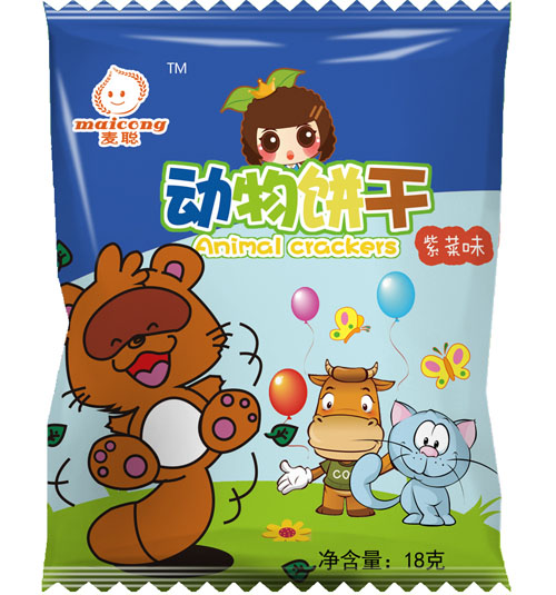 麦聪动物饼干紫菜味