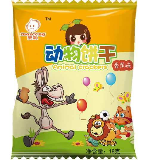 麦聪动物饼干香蕉味