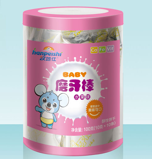 汉培仕磨牙棒水果味