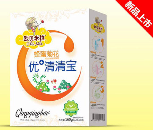 欧贝米拉蜂蜜菊花清清宝盒装