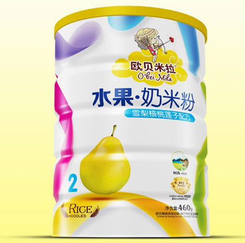 欧贝米拉雪梨核桃莲子奶米粉铁听