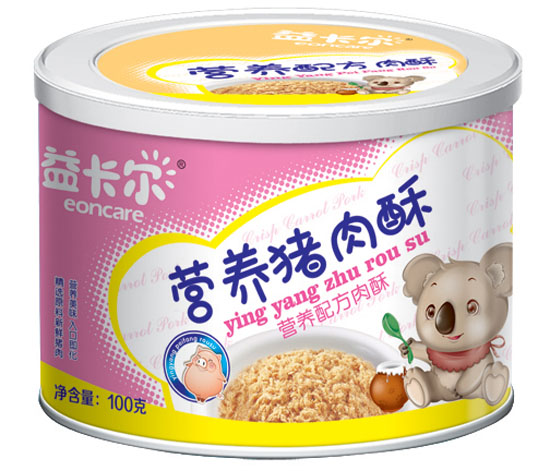 益卡尔营养猪肉酥