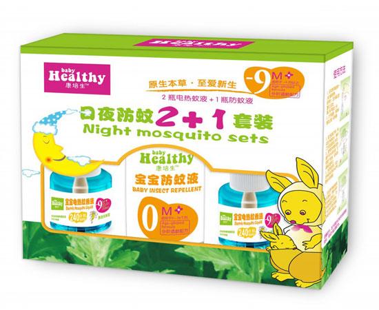  康培生日夜防蚊2+1套装