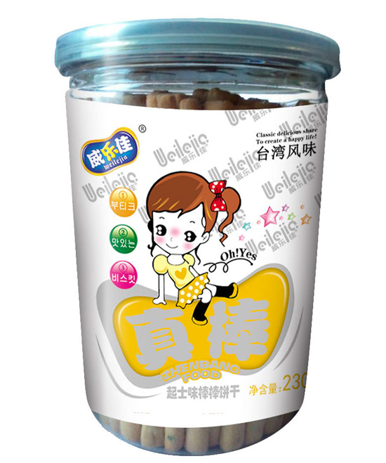 威乐佳起士味棒棒饼干