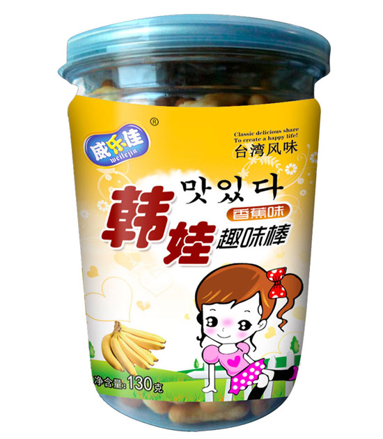 威乐佳韩娃趣味棒香蕉味
