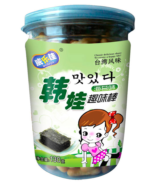 威乐佳韩娃趣味棒海苔味