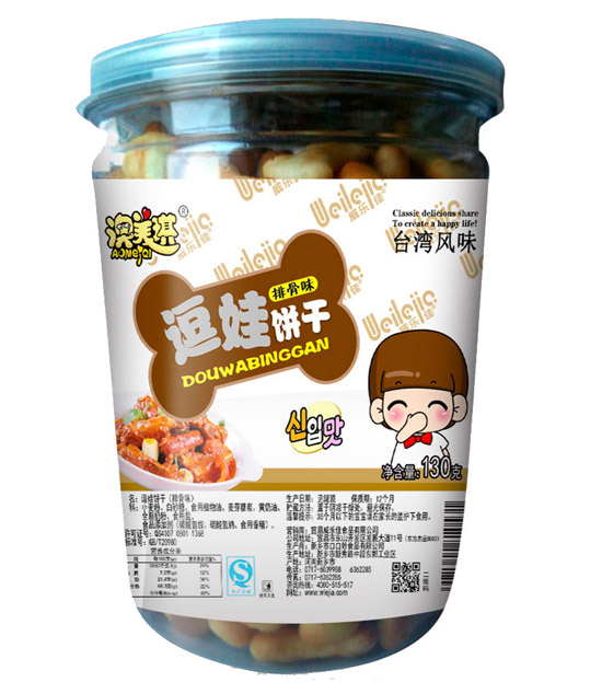 澳美琪逗娃饼干排骨味