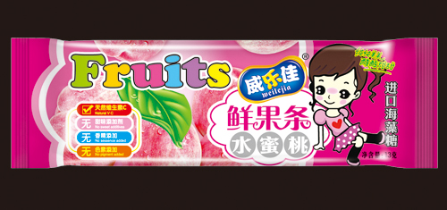 威乐佳鲜果条水蜜桃味