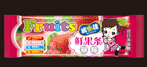 威乐佳鲜果条草莓味